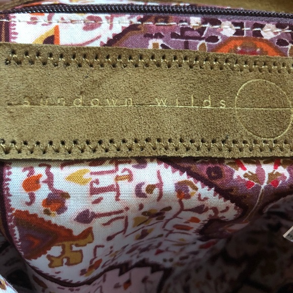 Free People Tan Suede Saddle Bag by Sundown Wilds - Picture 13 of 13